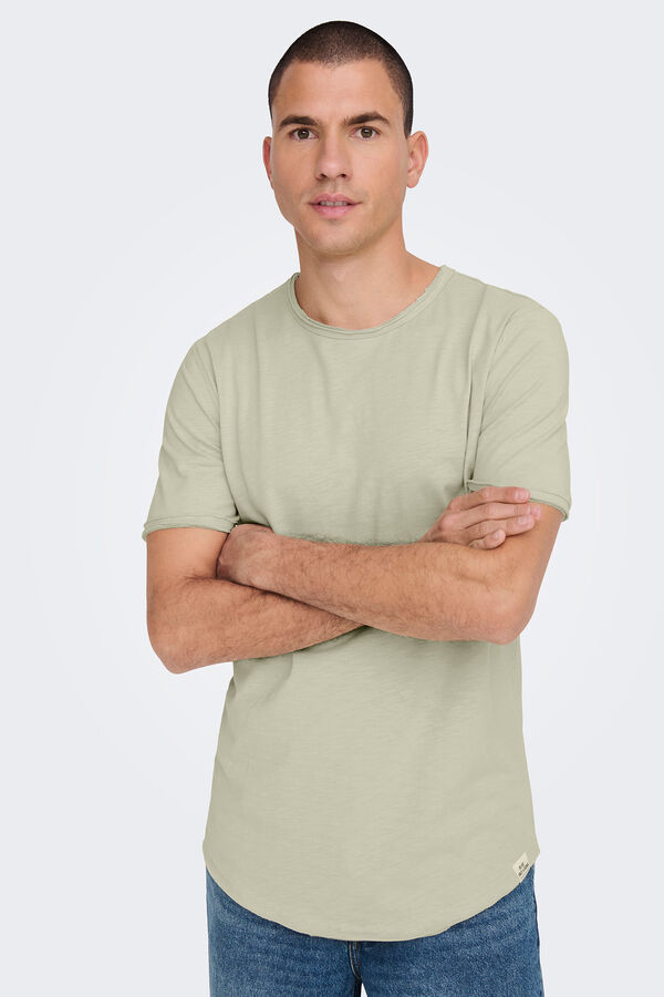 Springfield Kurzarm-Shirt silber
