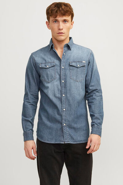 Springfield Denim mit bequemer Passform Blau