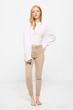 Springfield Slim cropped colour jeans