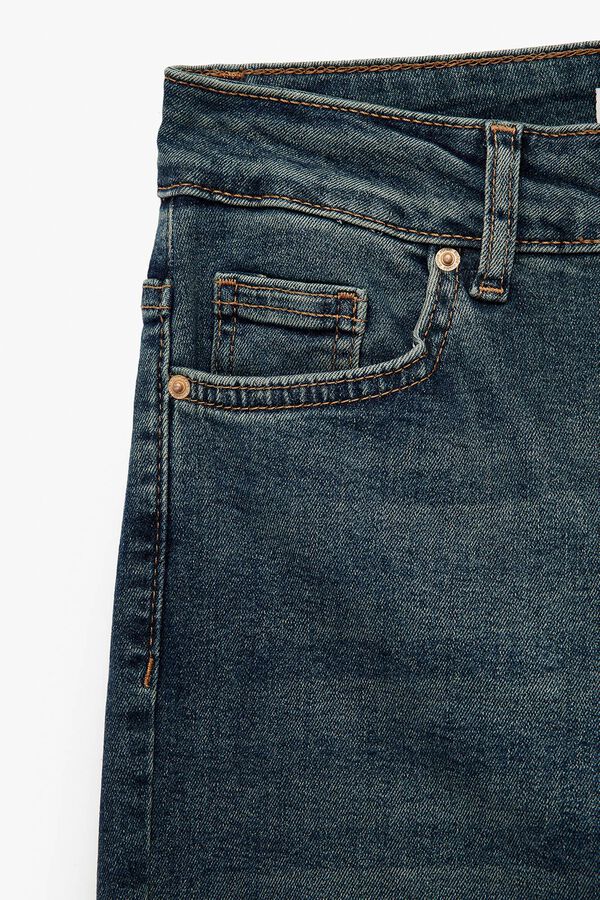 Koton Vaquero acampanado desde la rodilla azul