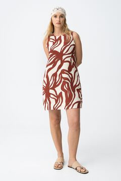 Tiffosi vestido reto mangas