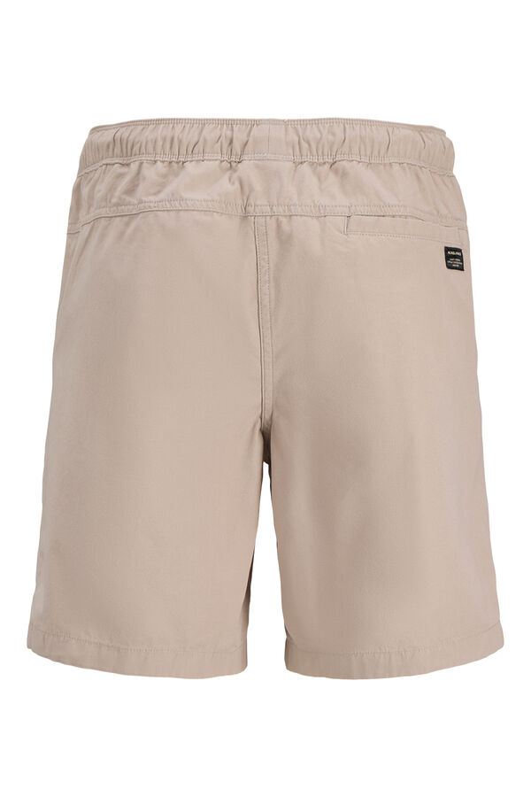 Jack & Jones Cotton jogger Bermuda shorts brown