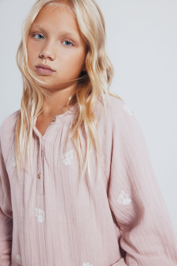 Springfield Kids Bluza dugih rukava za devojčice Roze