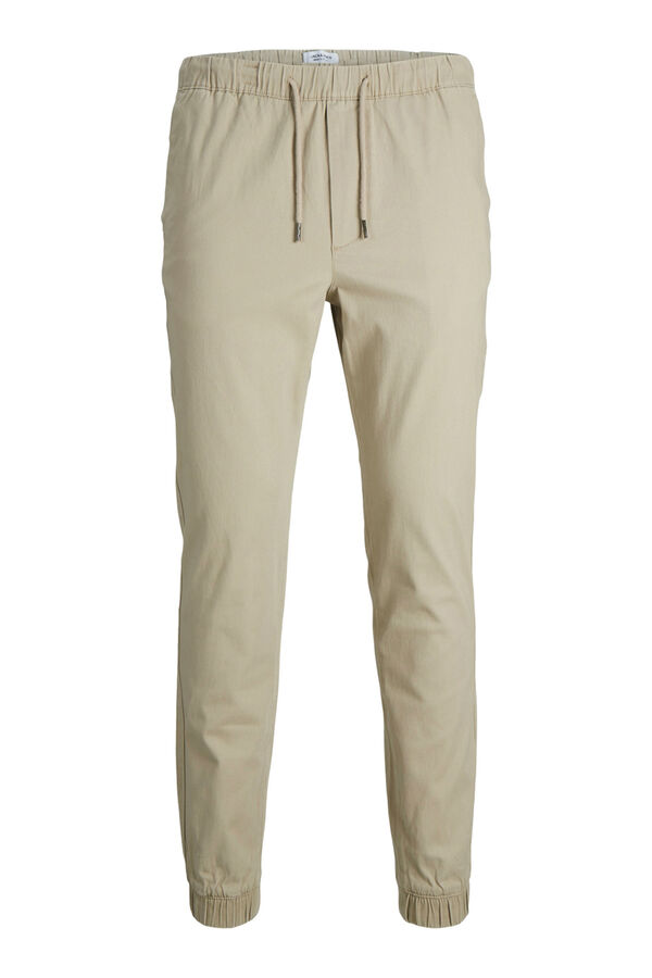Jack & Jones Pantal&oacute;n tipo Jogger beige