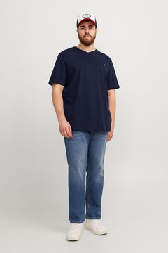 Jack & Jones PLUS Camiseta bordada manga corta