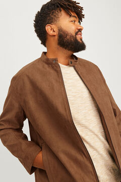 Jack & Jones PLUS Cazadora biker efecto ante