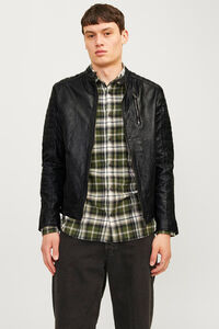 Jack & Jones Cazadora biker piel