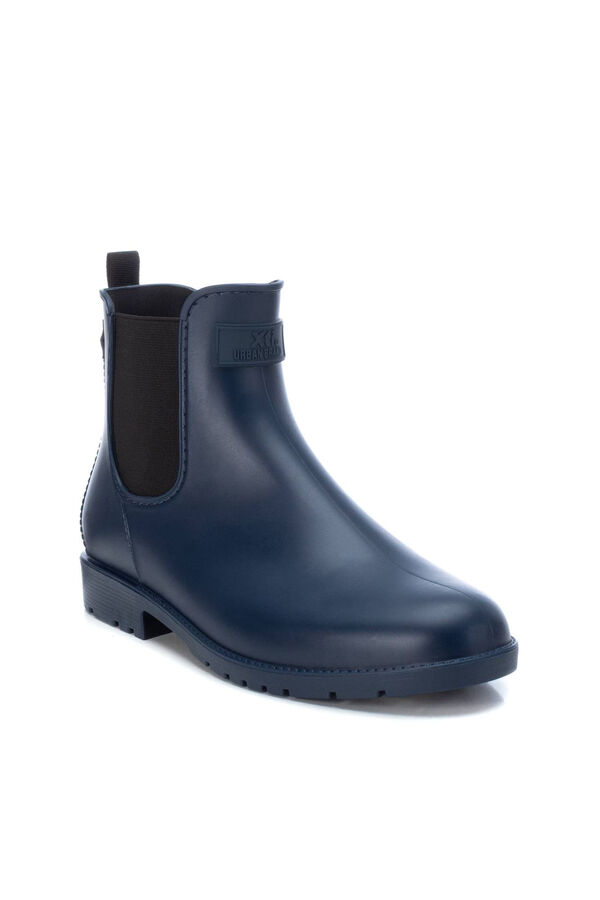 Springfield Women's waterproof Chelsea ankle boot by the brand Xti.  kék