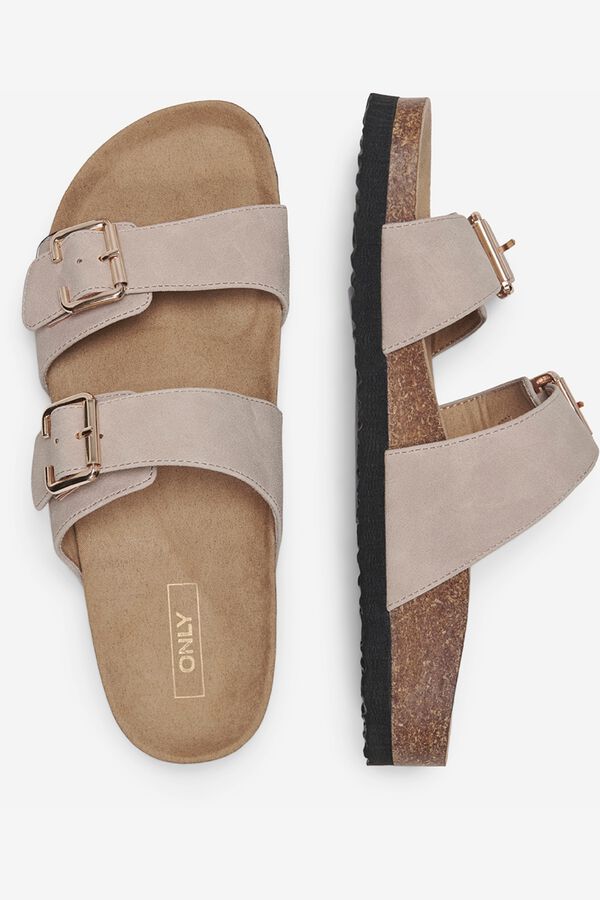 Only Flache Sandale Braun