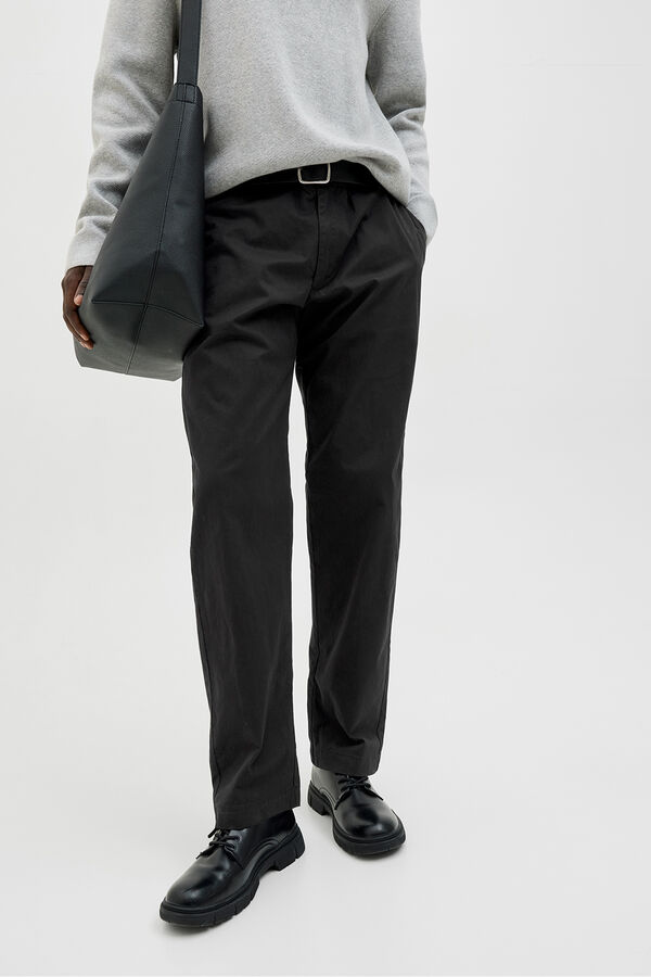 Jack & Jones Chino style trousers black