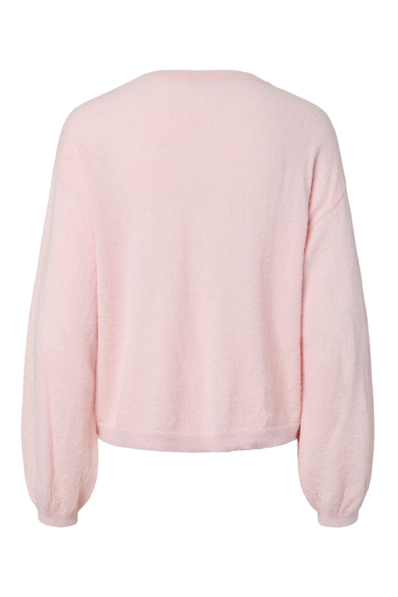 Pieces C&aacute;rdigan de punto con cuello redondo y manga ca&iacute;da