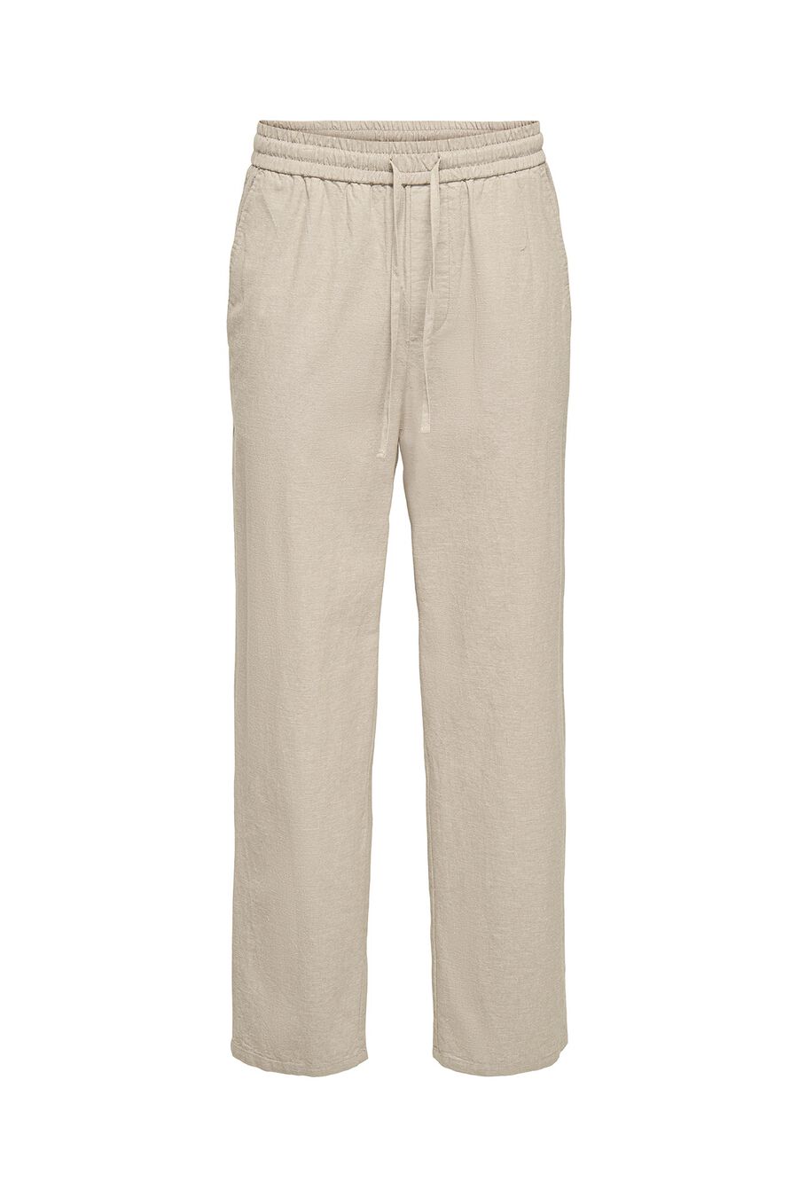 Pantalón largo lino