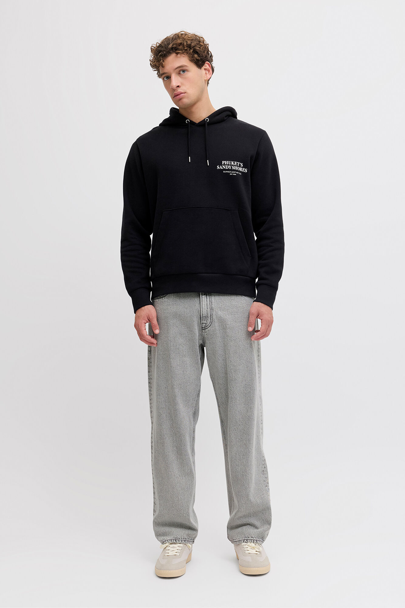 JJ REBEL Loose-Fit Jeans mit mittlerer Leibh&ouml;he