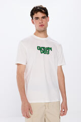 Springfield Camiseta Green Day marfil