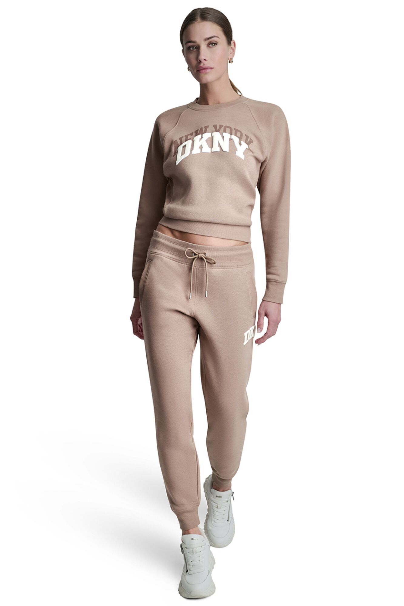 DKNY Pantal&oacute;n de ch&aacute;ndal tipo jogger