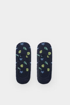 Springfield Chaussette Invisible Coquillages navy