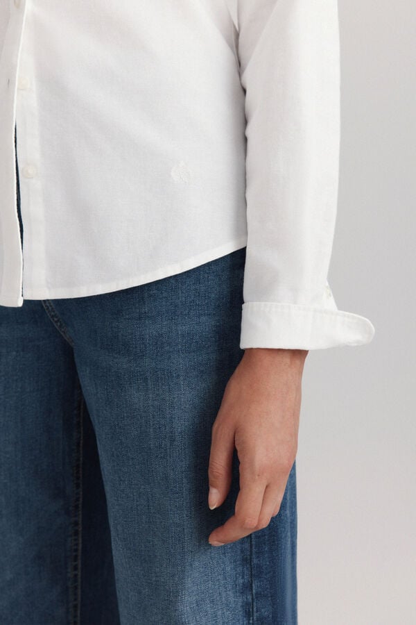 Springfield Oxford basic blouse white