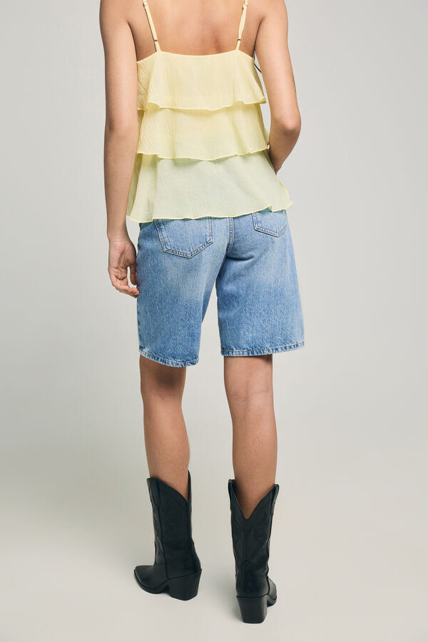 Only Jeans-Bermudas Blau