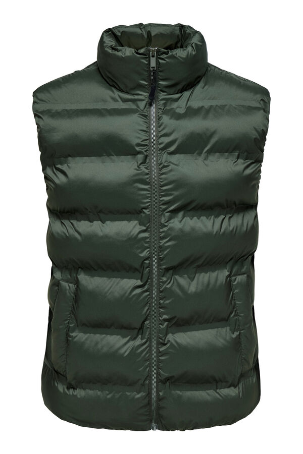 Only & Sons Chaleco acolchado verde