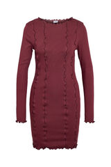 Noisy May short dress seams pink