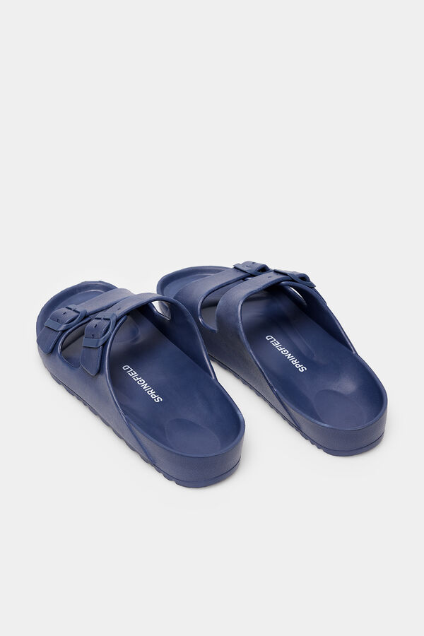Springfield Gumene sandale s kopčama tamno plava