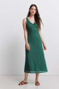 Springfield Crochet midi dress