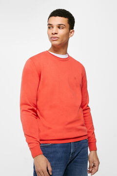 Springfield Basic-Pullover rojo