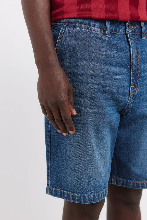 Springfield Teksas chino bermude ravnog kroja Plava