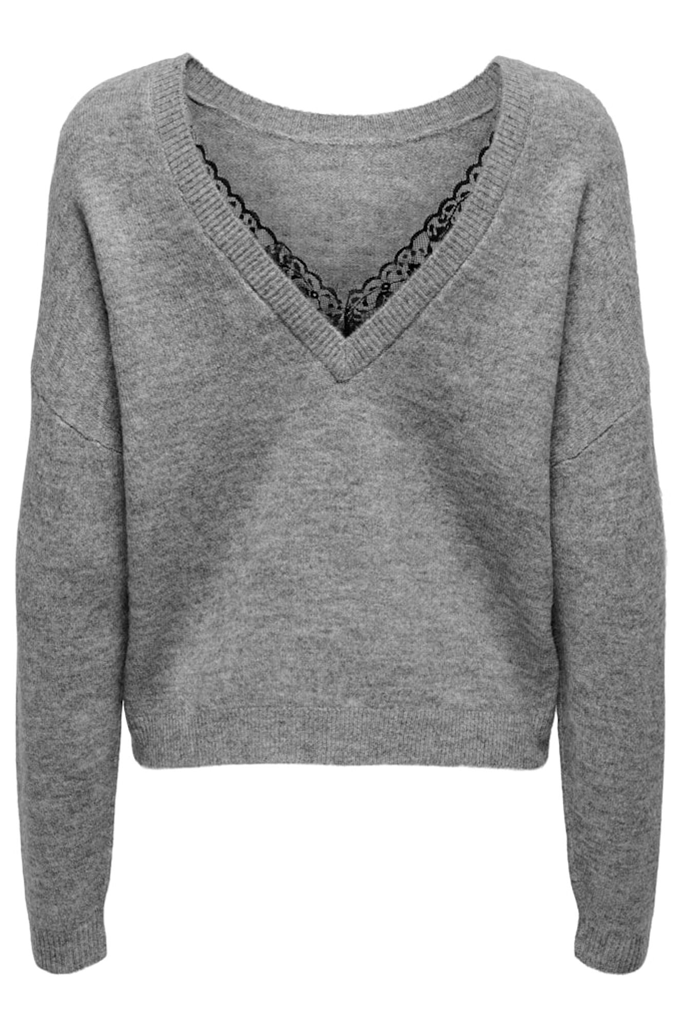 Only Jersey reversible detalle encaje