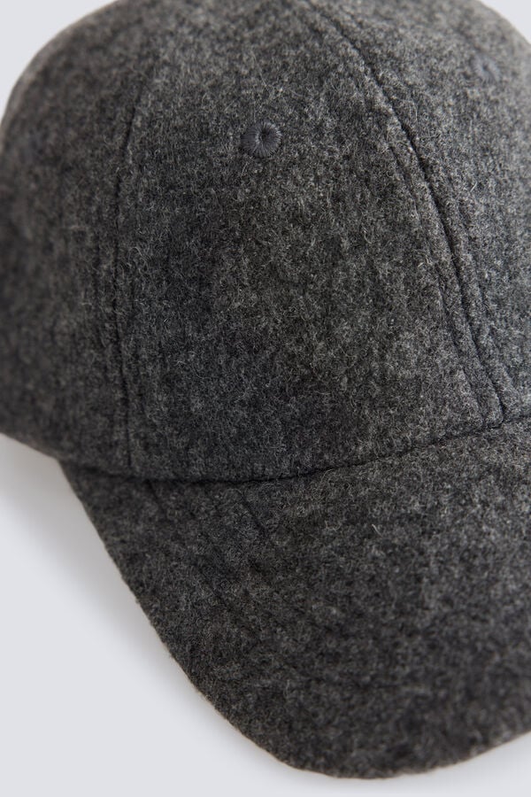 Springfield Wool baseball cap grey