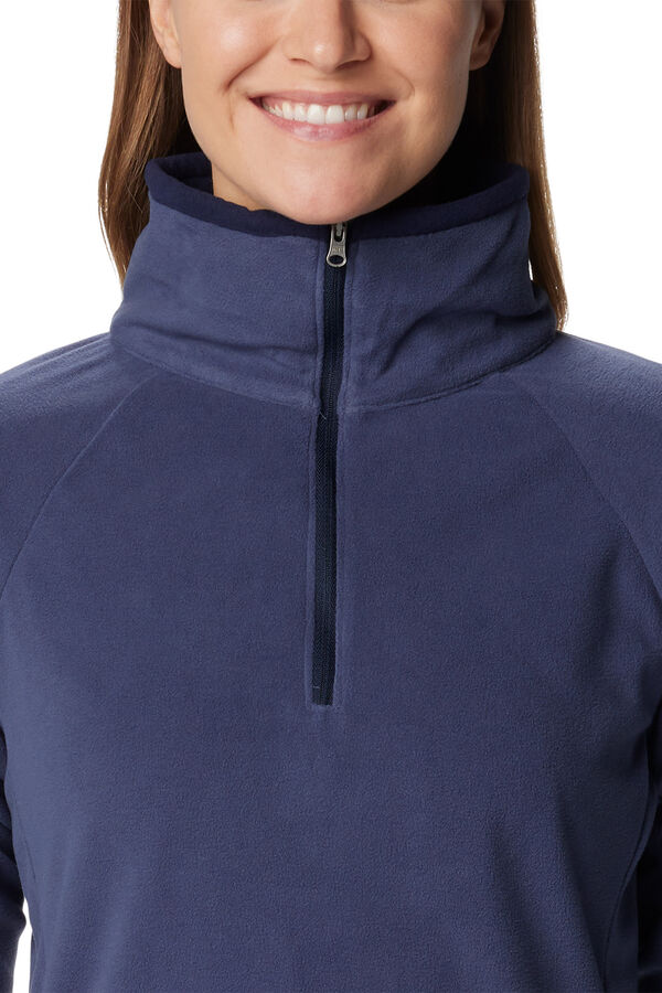 Columbia Columbia Glacial&trade; IV fecho-&eacute;clair meia polar Feminino azul