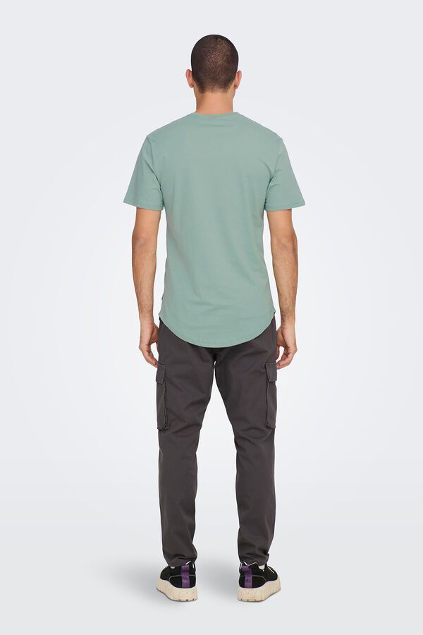 Springfield T-shirt básica verde