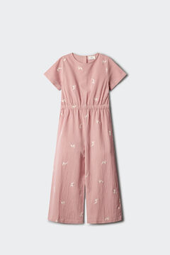 Springfield Kids Macac&atilde;o com bordados de menina