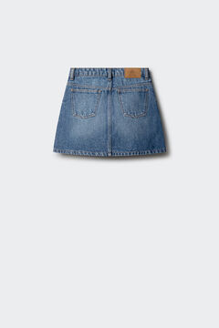 Springfield Kids Saia denim com bot&otilde;es menina