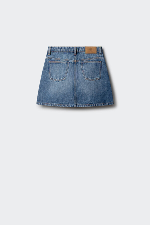 Springfield Kids Falda denim botones ni&ntilde;a azul