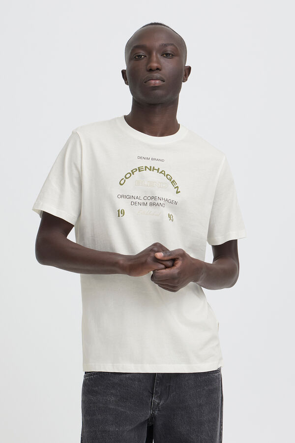 Blend Short-sleeve T-shirt white