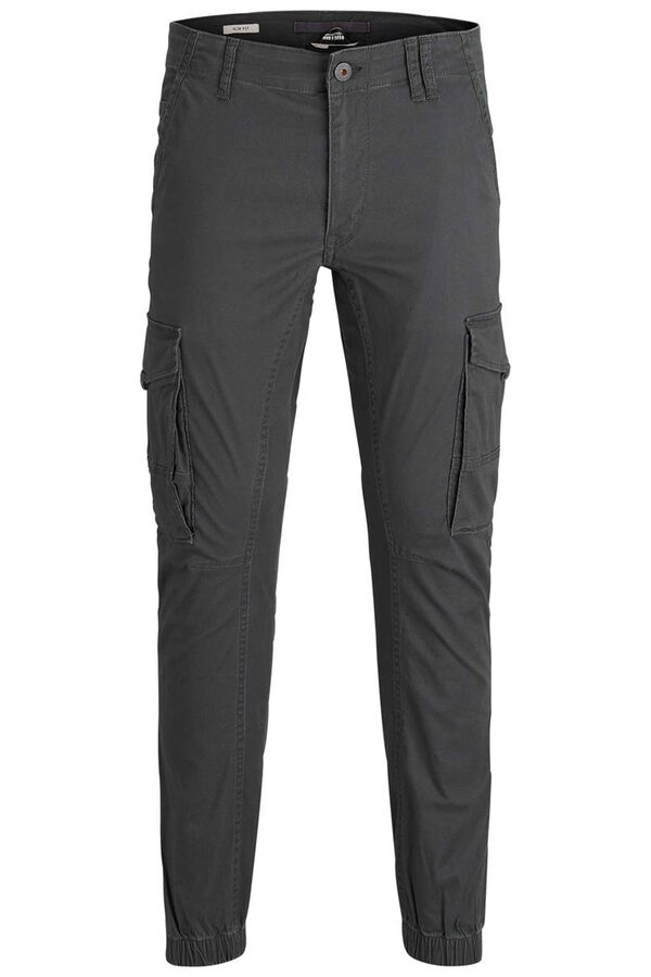 Jack & Jones Slim fit cargo trousers black