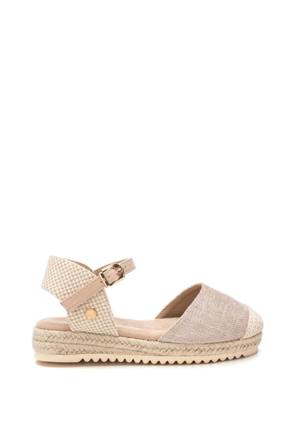 XTI Kids Wedge espadrille pink