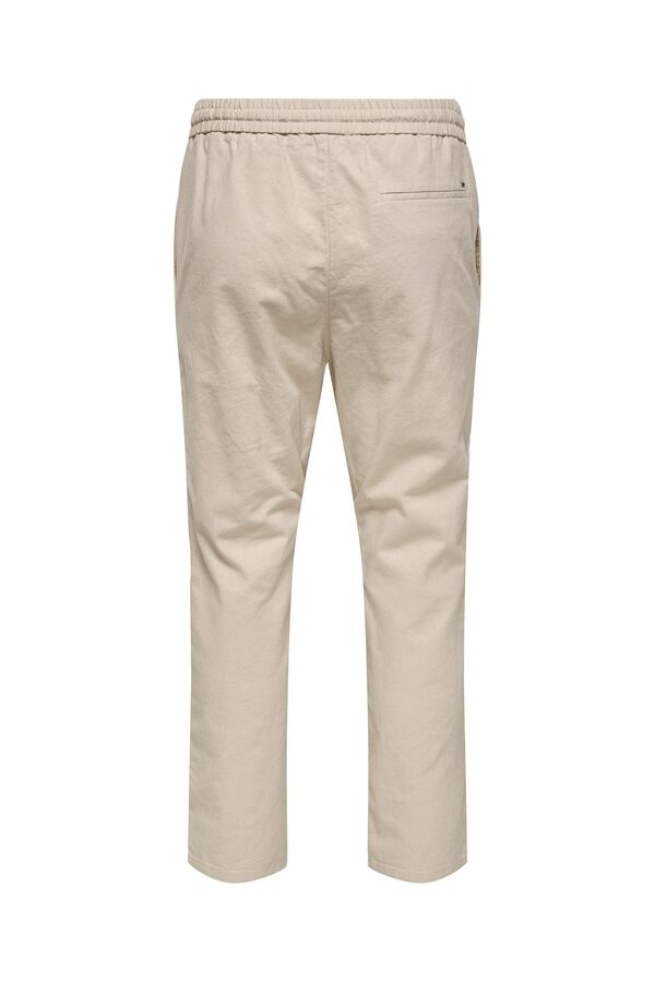 Only & Sons Linen trousers grey