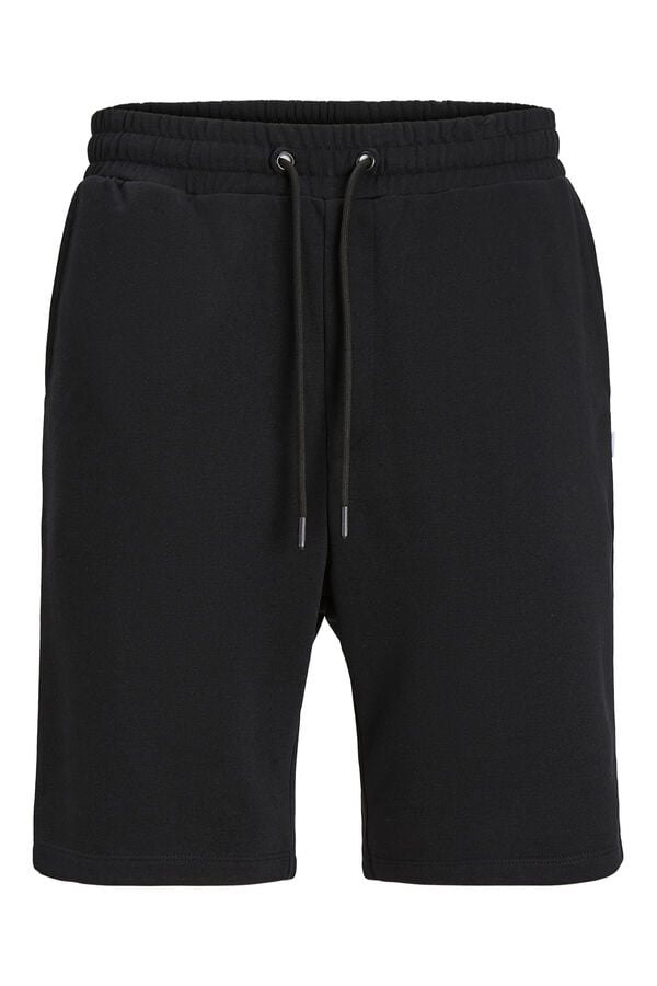 Jack & Jones PLUS Short felpa regular negro