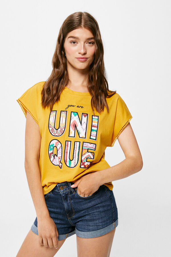 Springfield Majica „Unique” Žuta