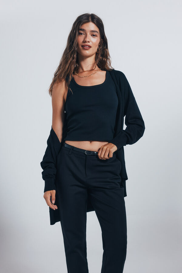 Springfield Straight chinos black