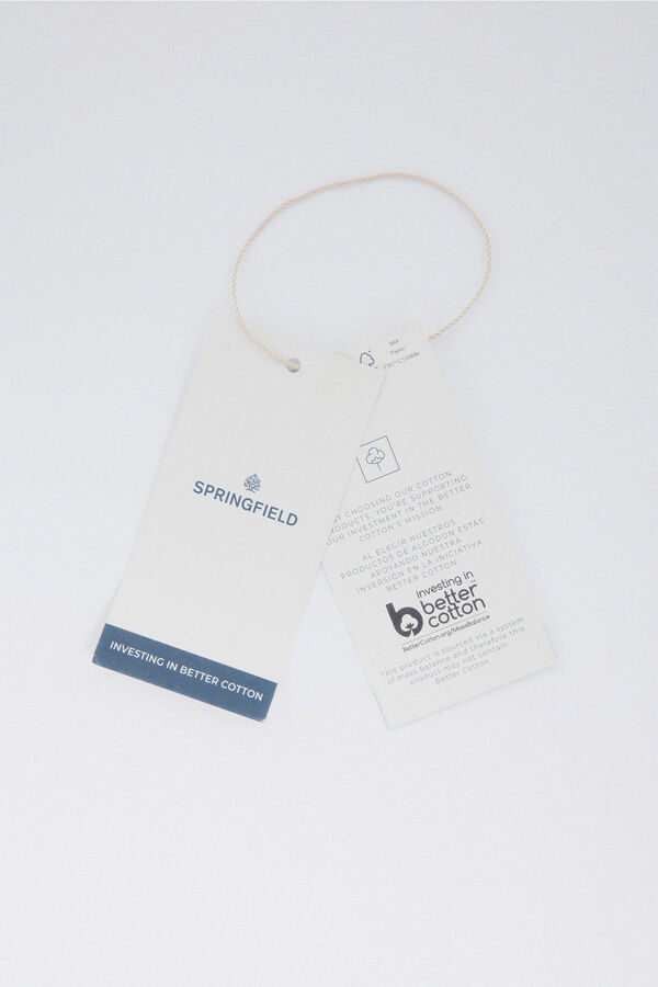 Springfield Contrast long sleeve T-shirt red