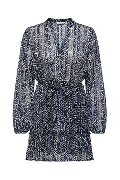 Only Vestido corto con lurex