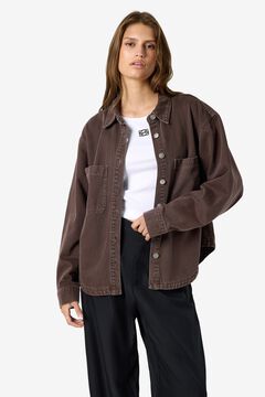 Noisy May Sobrecamisa vaquera oversize