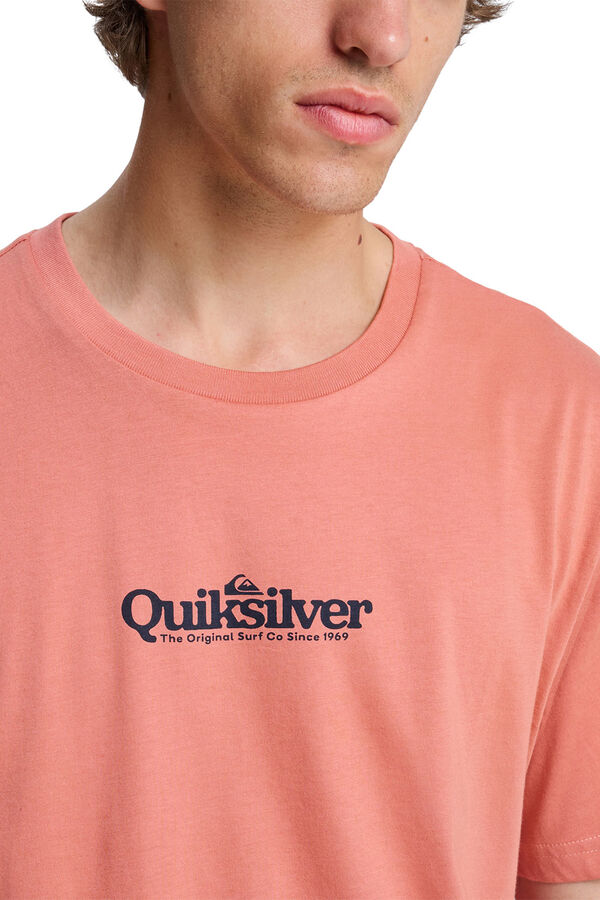 Quiksilver Short-sleeved T-shirt red