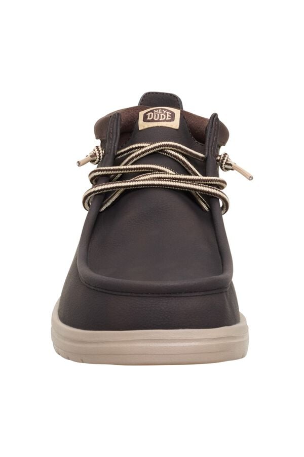 Hey Dude Faux leather ankle boot brown