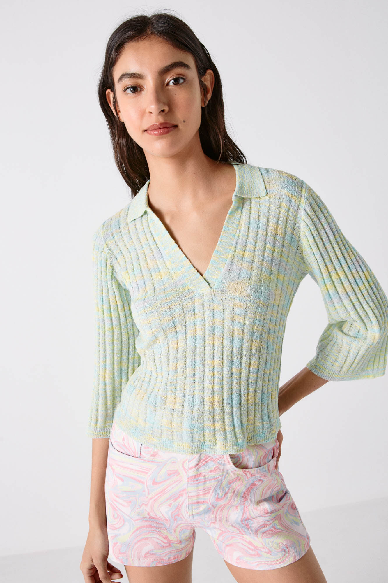 polos verdes para mulher
