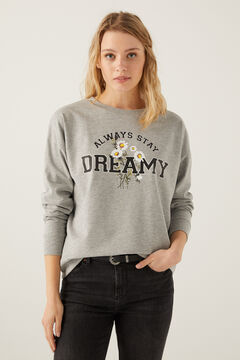 Springfield Sweatshirt &bdquo;Dreamy&ldquo; grau