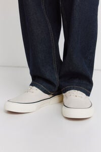 Springfield White canvas sneaker